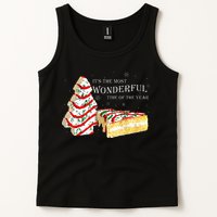 Its The Most Wonderful Time Of The Year Snack Cake Christmas Tank Top