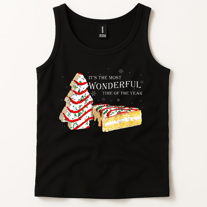 Its The Most Wonderful Time Of The Year Snack Cake Christmas Tank Top