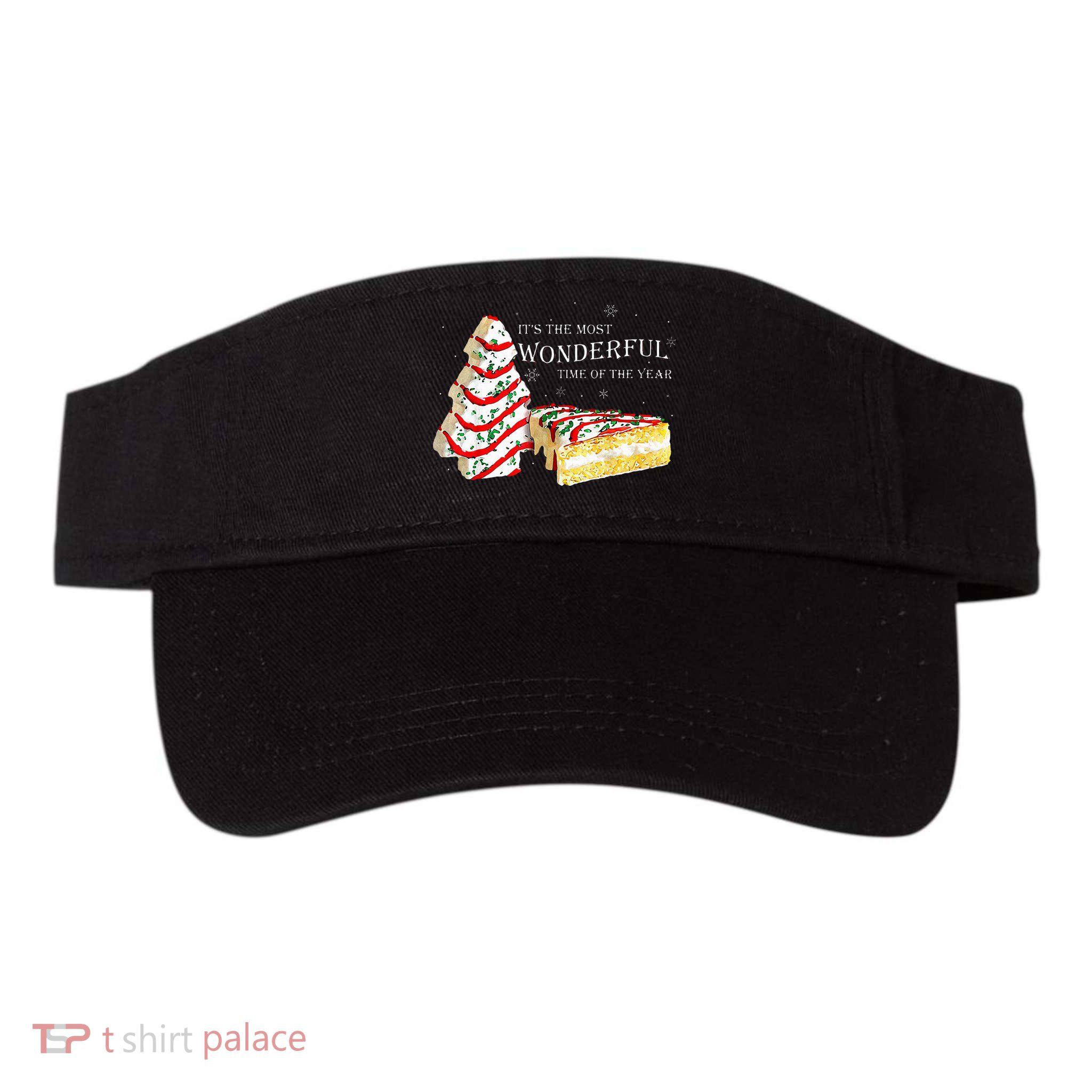 Its The Most Wonderful Time Of The Year Snack Cake Christmas Visor
