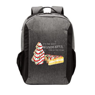 Its The Most Wonderful Time Of The Year Snack Cake Christmas Vector Backpack