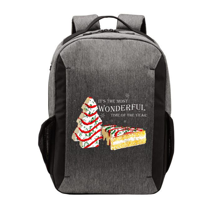 Its The Most Wonderful Time Of The Year Snack Cake Christmas Vector Backpack