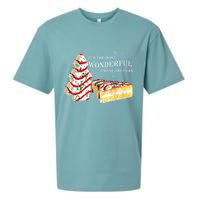 Its The Most Wonderful Time Of The Year Snack Cake Christmas Sueded Cloud Jersey T-Shirt