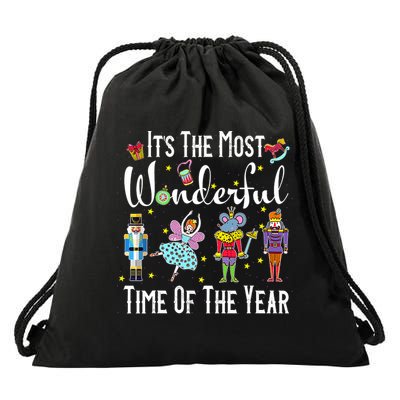 It's The Most Wonderful Funny Nutcracker Squad Drawstring Bag