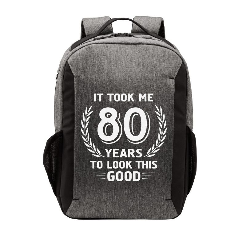 It Took Me 80 Years To Look This Good 80th Birthday Vector Backpack