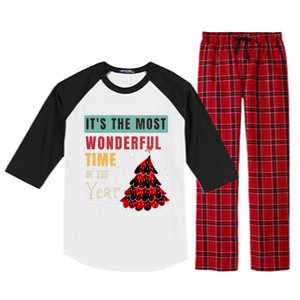 ItS The Most Wonderful Time Of The Year Funny Gift Raglan Sleeve Pajama Set