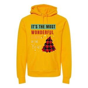 ItS The Most Wonderful Time Of The Year Funny Gift Premium Hoodie