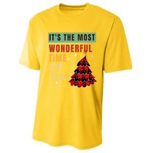 ItS The Most Wonderful Time Of The Year Funny Gift Performance Sprint T-Shirt