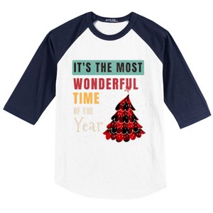 ItS The Most Wonderful Time Of The Year Funny Gift Baseball Sleeve Shirt