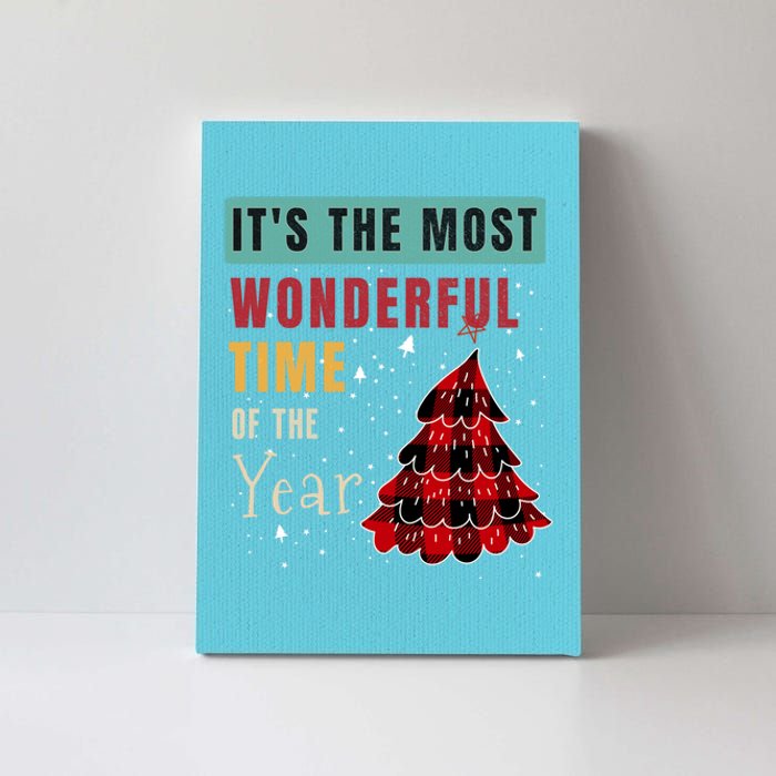 ItS The Most Wonderful Time Of The Year Funny Gift Canvas