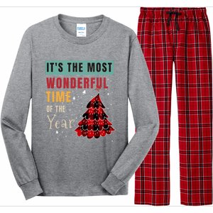 ItS The Most Wonderful Time Of The Year Funny Gift Long Sleeve Pajama Set