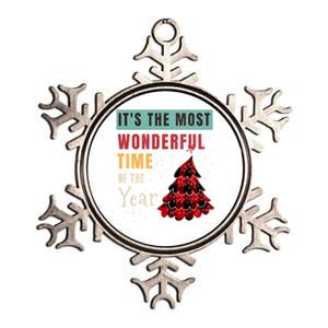 ItS The Most Wonderful Time Of The Year Funny Gift Metallic Star Ornament