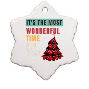 ItS The Most Wonderful Time Of The Year Funny Gift Ceramic Star Ornament