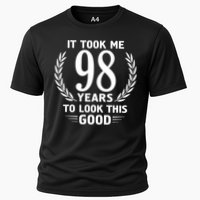 It Took Me 98 Years To Look This Good 98th Birthday Cooling Performance Crew T-Shirt
