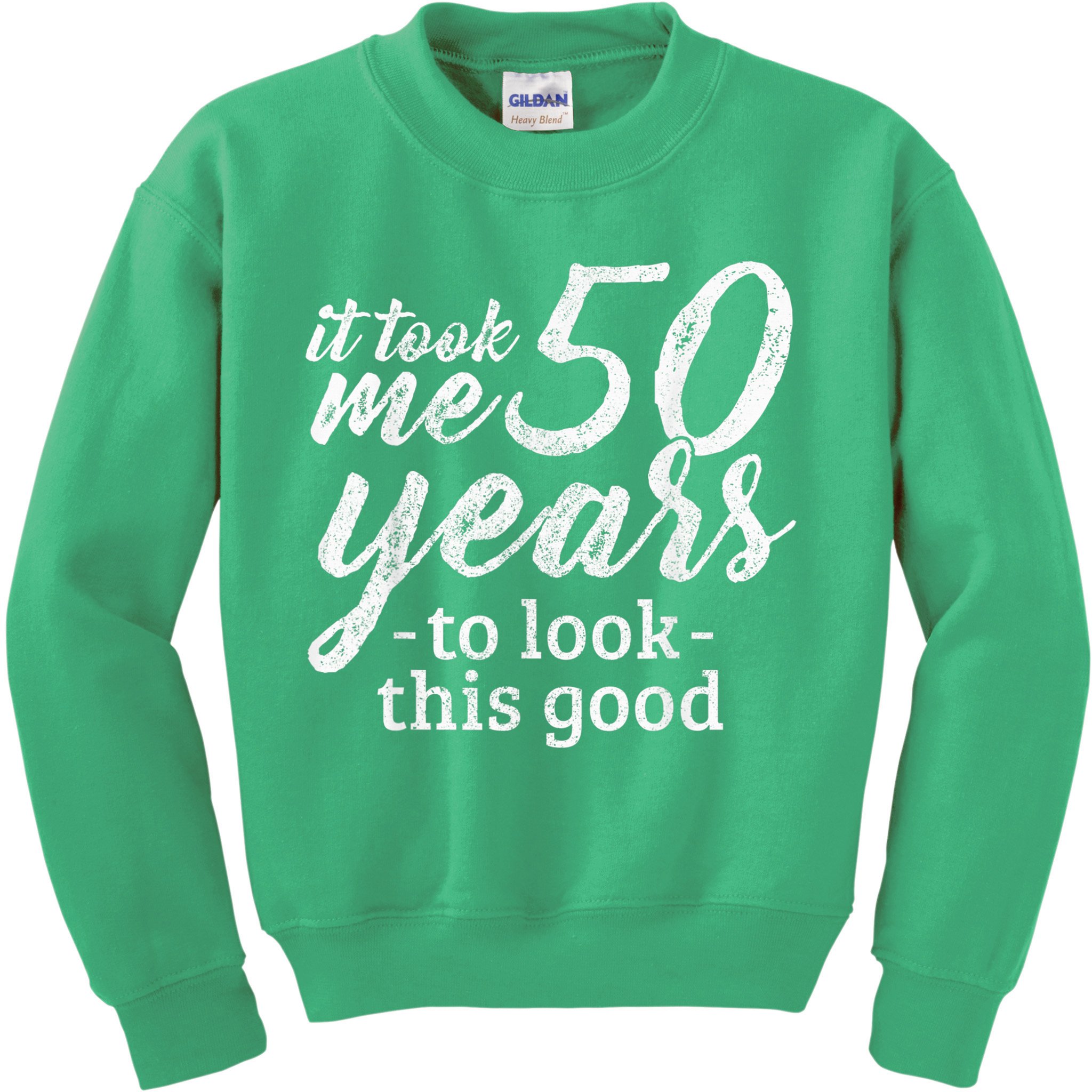 It Took Me 50 Years To Look This Good Funny 50th Birthday Kids Sweatshirt