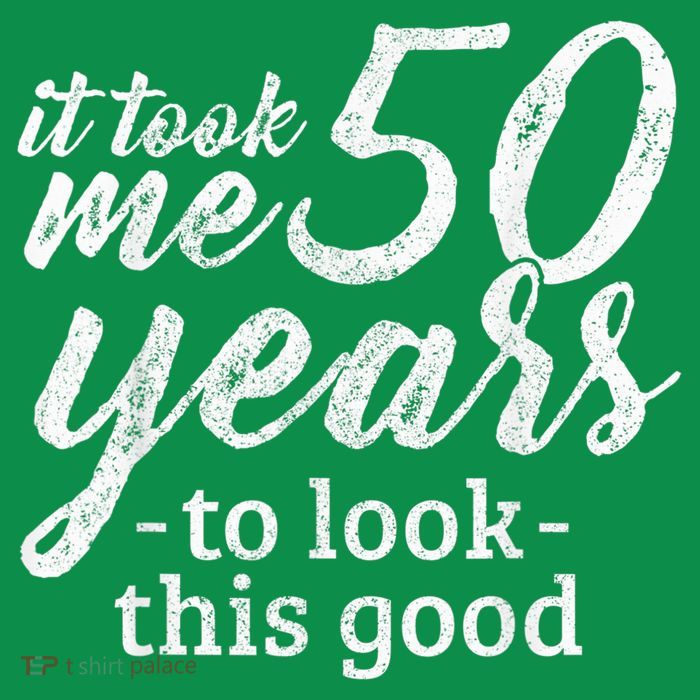 It Took Me 50 Years To Look This Good Funny 50th Birthday Kids T-Shirt