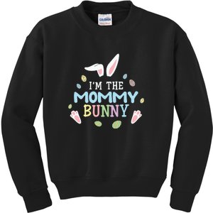 I'm The Mommy Bunny Easter Mother's Day Easter Day Kids Sweatshirt