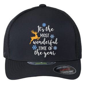 ItS The Most Wonderful Time Of The Year Xmas Cute Gift Flexfit Unipanel Trucker Cap