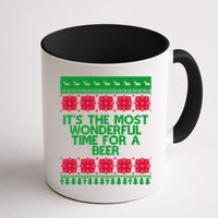 Its The Most Wonderful Time For A Beer Christmas Mug