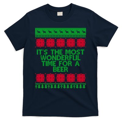 Its The Most Wonderful Time For A Beer Christmas T-Shirt