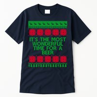 Its The Most Wonderful Time For A Beer Christmas Tall T-Shirt