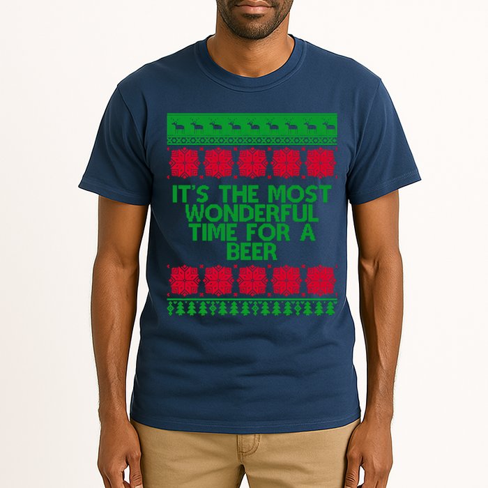 Its The Most Wonderful Time For A Beer Christmas Tall T-Shirt