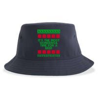 Its The Most Wonderful Time For A Beer Christmas Sustainable Bucket Hat