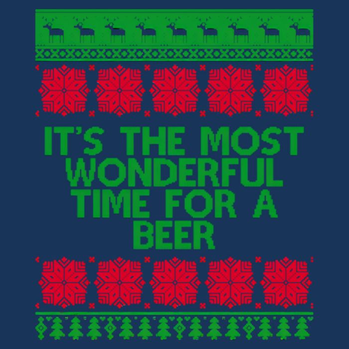 Its The Most Wonderful Time For A Beer Christmas 16 in Basic Backpack