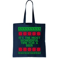 Its The Most Wonderful Time For A Beer Christmas Bag