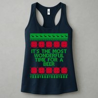 Its The Most Wonderful Time For A Beer Christmas Womens Tank Top