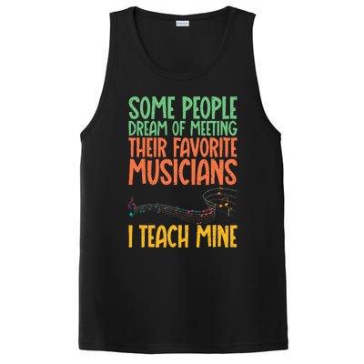 I Teach My Favorite Musicians Music Teacher PosiCharge Competitor Tank