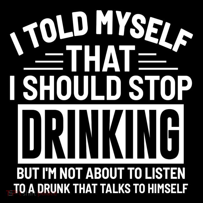 I Told Myself That I Should Stop Drinking Beer Lover Flexfit Unipanel Trucker Cap