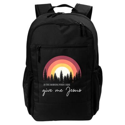 In The Morning When I Rise Give Me Jesus Backpack