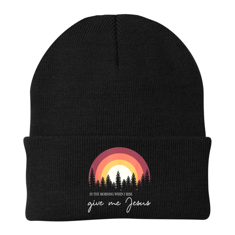 In The Morning When I Rise Give Me Jesus Beanie