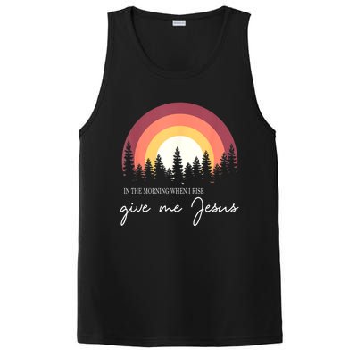 In The Morning When I Rise Give Me Jesus PosiCharge Competitor Tank