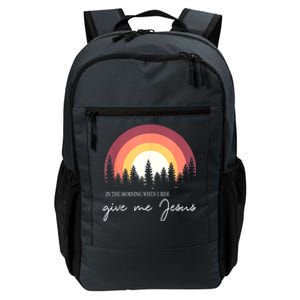 In The Morning When I Rise Give Me Jesus Daily Commute Backpack