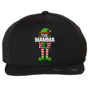 IM The Mamma Elf Great Gift Funny Christmas Family Matching Cool Gift Wool Snapback Cap