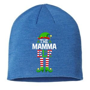 IM The Mamma Elf Great Gift Funny Christmas Family Matching Cool Gift Sustainable Beanie