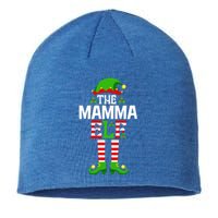 IM The Mamma Elf Great Gift Funny Christmas Family Matching Cool Gift Sustainable Beanie