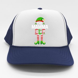 IM The Mamma Elf Great Gift Funny Christmas Family Matching Cool Gift Trucker Hat