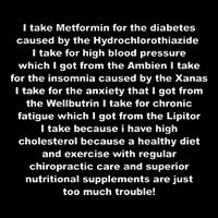 I Take Metformin For The Diabetes Caused By The Hydrochlorothiazide Impact Tech Backpack