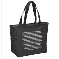 I Take Metformin For The Diabetes Caused By The Hydrochlorothiazide Zip Tote Bag
