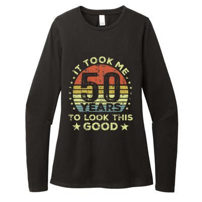 It Took Me 50 Years To Look This Good 50th Birthday Womens CVC Long Sleeve Shirt