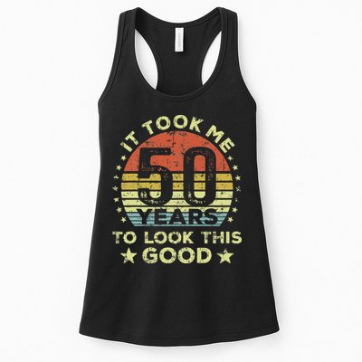 It Took Me 50 Years To Look This Good 50th Birthday Womens Tank Top