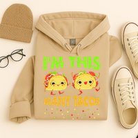 I'm This Many Tacos Second Birthday Twosday Cinco De Mayo Hoodie