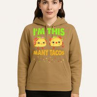 I'm This Many Tacos Second Birthday Twosday Cinco De Mayo Hoodie