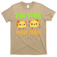 I'm This Many Tacos Second Birthday Twosday Cinco De Mayo T-Shirt