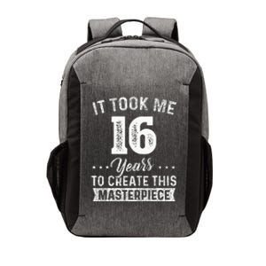 It Took Me 16 Years Masterpiece 16th Birthday 16 Years Old Vector Backpack