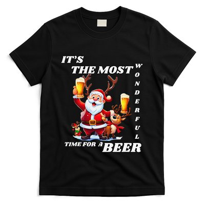 ItS The Most Wonderful Time For A Beer Funny T-Shirt