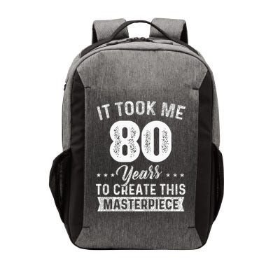 It Took Me 80 Years Masterpiece 80th Birthday 80 Years Old Vector Backpack