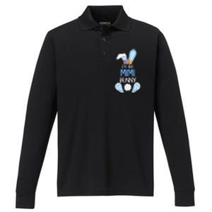 I'm The Mimi Bunny Costume Easter Gift Performance Long Sleeve Polo